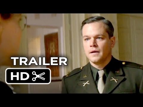 The Monuments Men TRAILER 2 (2013) - George Clooney, Bill Murray Movie HD