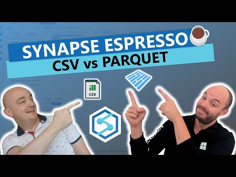 Synapse Espresso: CSV vs. Parquet?