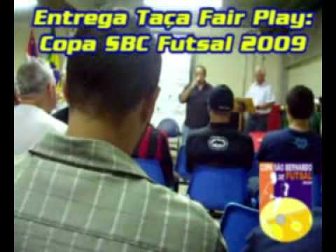 Entrega Trofeu Fair Play Copa São Bernardo Futsal 2009