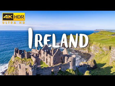 Ireland 4K Drone Nature Film - Inspiring Piano Music - Amazing Nature