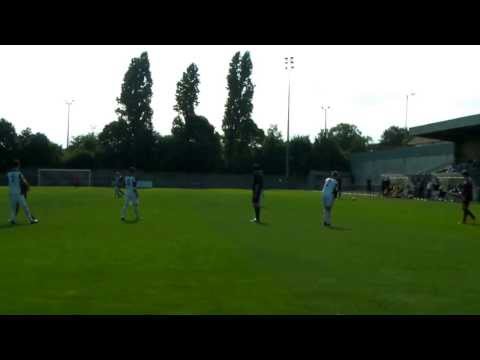 Fisher v Whyteleafe 26/08/2013 - Header tipped over