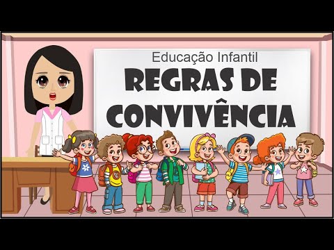 Regras de Convivência Combinados da Turma EDUCAÇÃO INFANTIL