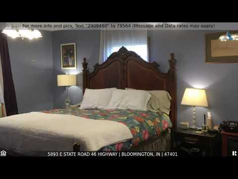 Priced at $389,900 - 5893 E State Road 46 Highway, Bloomington, IN 47401