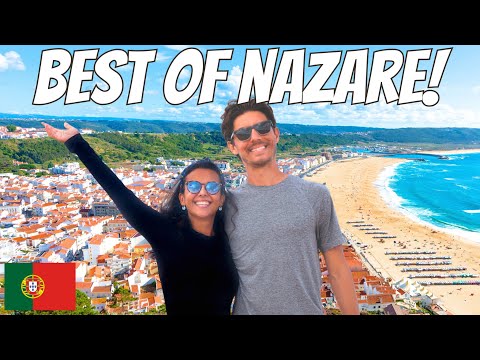 NAZARE PORTUGAL 🇵🇹 MORE THAN JUST BIG WAVES (coolest place we visited in Portugal!)