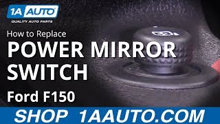 How to Replace Power Mirror Switch 09-14 Ford F-150