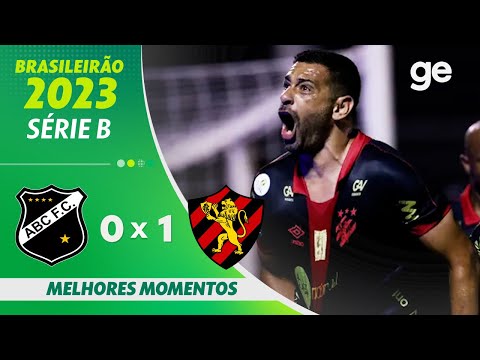 Gols e lances de ABC-RN x Sport