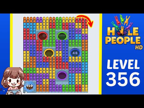 Hole People Level 356 Solution Walkthrough