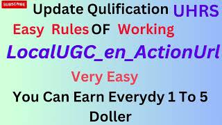 LocalUGC en ActionUrl.  Update Video #appen #uhrs #oneforma #toloka