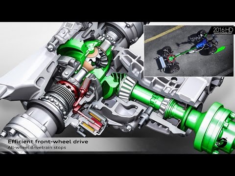 2018 Audi Q5 quattro Ultra | HOW WORKS the New CENTRE LOCK - DIFFERENTIAL AWD Audi [Old Torsen]