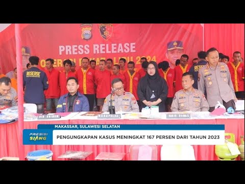 OPERASI PEKAT LIPU POLDA SULSEL TANGKAP 847 ORANG