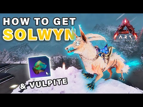 How to get and Evolve Veilwyn into SOLWYN (Vulpite Location) ► Ark Lost Colony