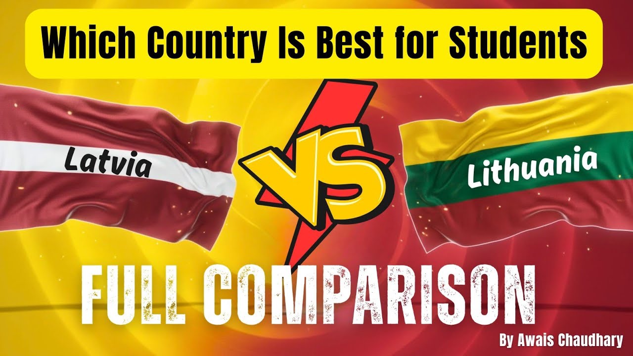Latvia vs Lithuania Comparison for Students