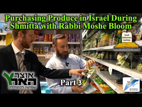 Purchasing Produce in Israel During Shmitta with Rabbi Moshe Bloom - Part 3