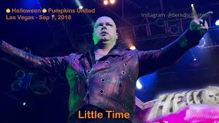 Helloween - Living Ain't No Crime / Little Time - Pumpkins United - 2018.09.07 Las Vegas 4K LIVE USA