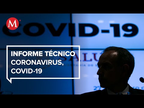 La Secretaría de Salud da informe sobre el coronavirus
