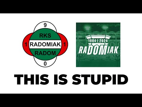 Radomiak Radom's logo saga is just stupid