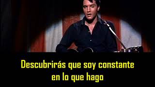 ELVIS PRESLEY - One track heart ( con subtitulos en español )  BEST SOUND