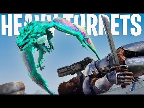 MY BEST START GOT US HEAVY TURRETS DAY ONE - Official Ark Pvp (ss) - Ep.2