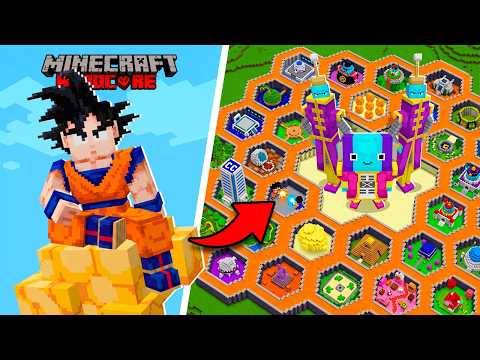 ATRAPÉ TODOS los PERSONAJES de DRAGON BALL en Minecraft