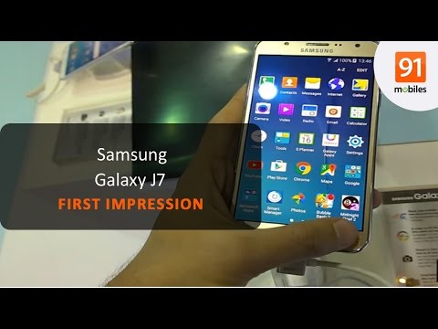 Samsung Galaxy J7 first impressions