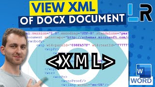 How to view XML of DOCX document ✅ 1 MINUTE