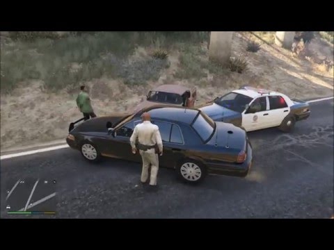 LSPDFR Episode 2 - Pursuits Diplomatic IDs and A CRASH!