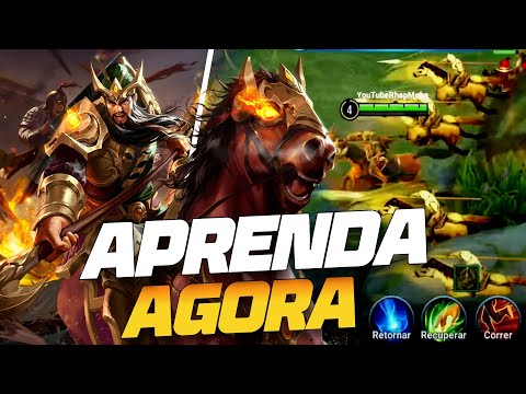 COMO JOGAR DE GUAN YU de maneira SIMPLES ! - Honor Of Kings