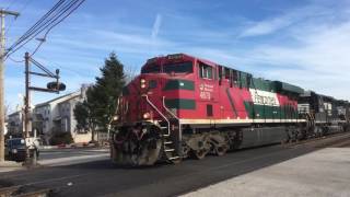 Ferromex Leads NS 39G with a Caboose