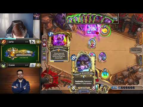 Jarla vs Casie - Group A Elimination - Hearthstone Grandmasters Europe 2020 Season 2 - Week 2