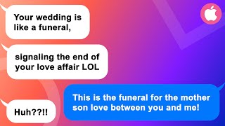 [Apple] Toxic mommy wears funeral clothes to my wedding, shocked to find out my husband is...