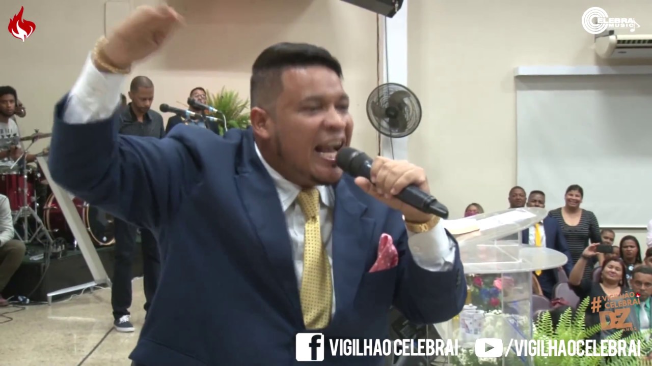 Pastor Clezio Araujo  - 10° Anos Vigilhão Celebrai -  Abimeleque não vai derrubar sua torre