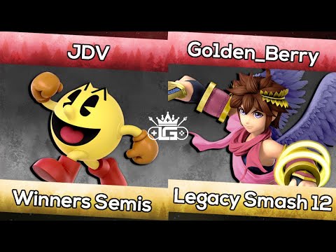 JDV (Pac Man) vs. Go1den_Berry (Pit) | Legacy Smash #12 | Smash Ultimate WSF