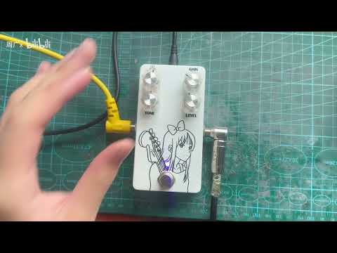 K-on Handwired mio Bass Drive Pedal By MandT,Bass Overdrive Effect,price include the import duty for US buyer image 4