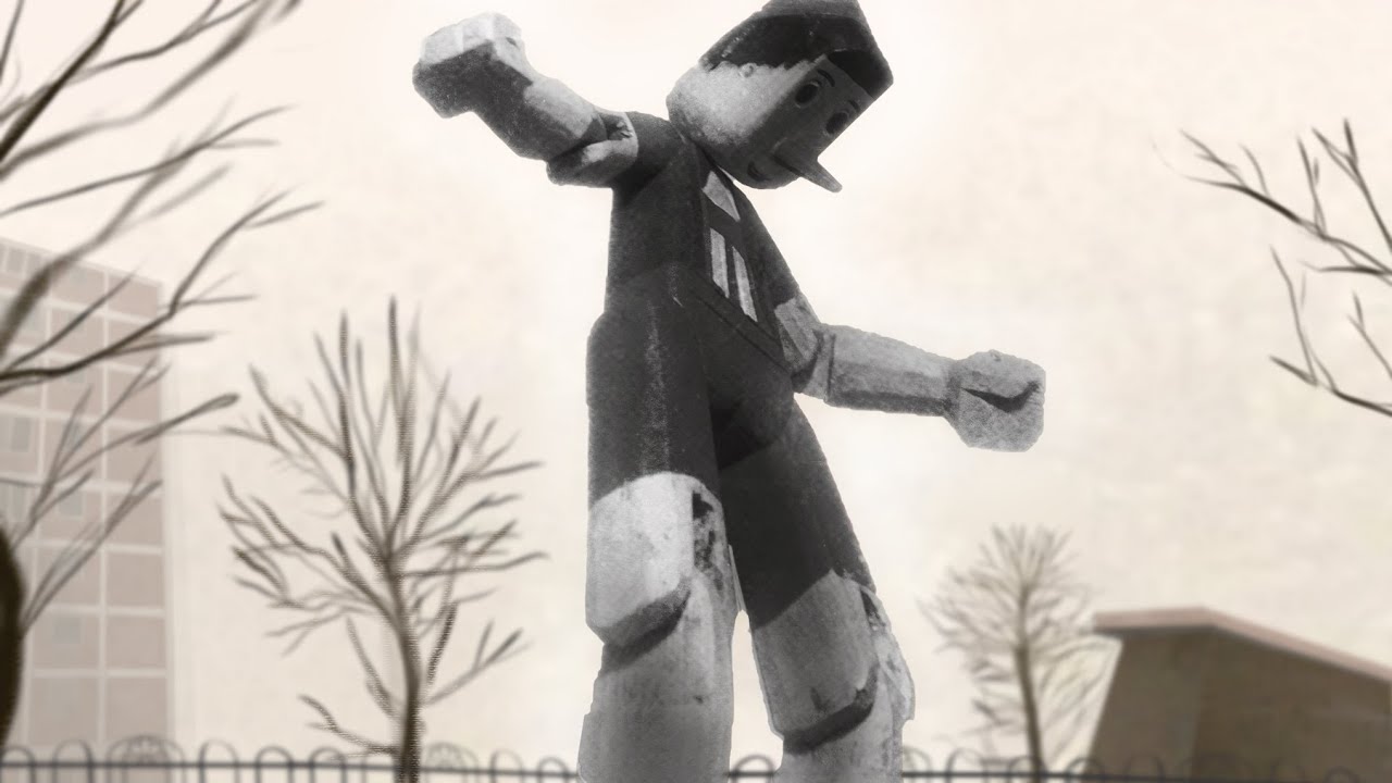 A Very Scary Statue.