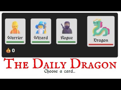 Can your party defeat the dragon in this daily dungeon Rogue-like? | The Daily Dragon