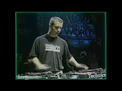 DJ CRAZY B in 1996 DMC World Championships