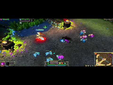 League of Legends Exiled Morgana Skin Auto-Attack Animation