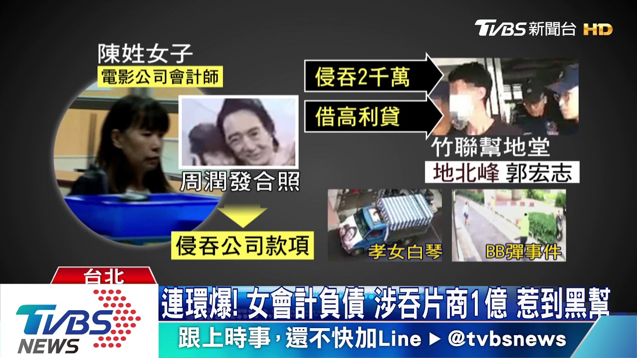 黑道也控騙!貪億女會計 連累女兒遭槍擊