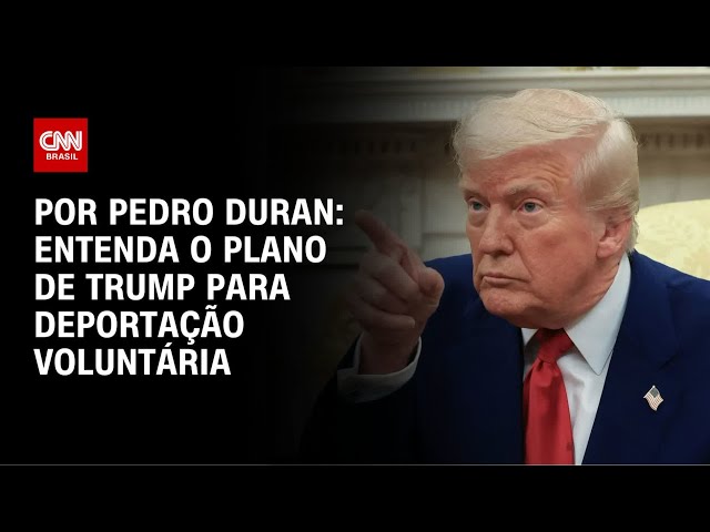 Entenda o plano de Trump para deportação voluntária | CNN NOVO DIA