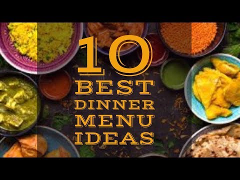 Top 10 Dinner Menu Ideas!! Veg Dinner Options!! House Party Food options!!