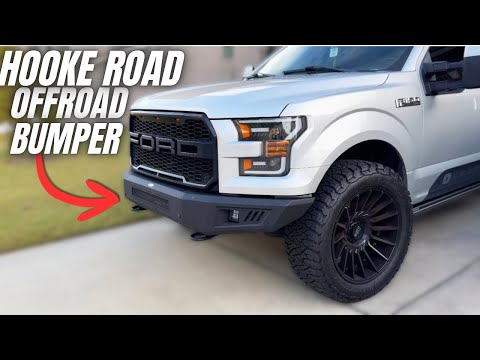New Front Bumper from Hooke Road!!!  #f150mods  