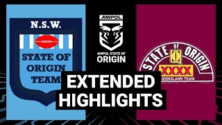 State of Origin 1993 | Game 2 | Extended Highlights | NRL