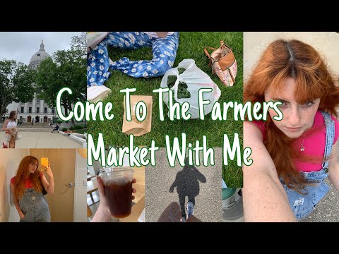 WEEKLY VLOG: GRWM For The Farmers Market!!!