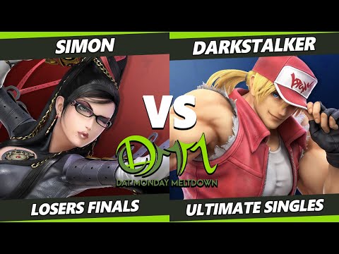DAT Monday Meltdown 219 Losers Finals - Simon (Bayonetta) Vs. DarkStalker (Terry) SSBU Ultimate