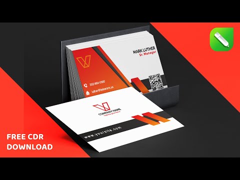 company visiting card design in Corel draw x7 business card design Graphic design 4u