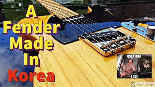 Video thumbnail for 2007 FENDER LITE ASH TELECASTER Seymour Duncans,  LIMITED EDITION Made in Korea by Brent Hutchinson