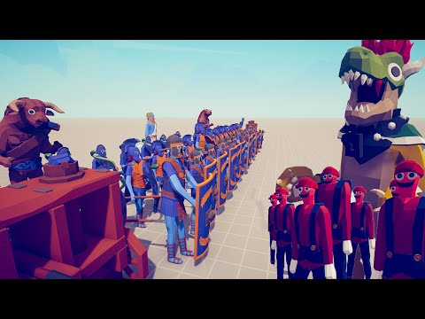 MARIO & BOWSER vs EVERY FACTION | TABS Totally Accurate Battle Simulator