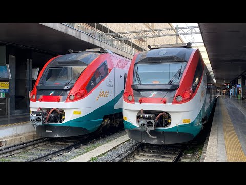 TRENI alla stazione di ROMA TERMINI: FRECCIAROSSA, INTERCITY e Regionali!