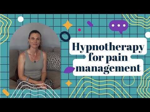 Hypnotherapy for pain management