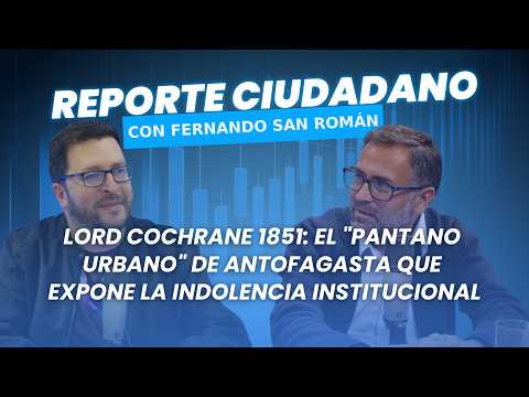 Entrevista de Reporte Ciudadano sobre el recurso de protección por el socavón de calle Lord Cochrane en Antofagasta